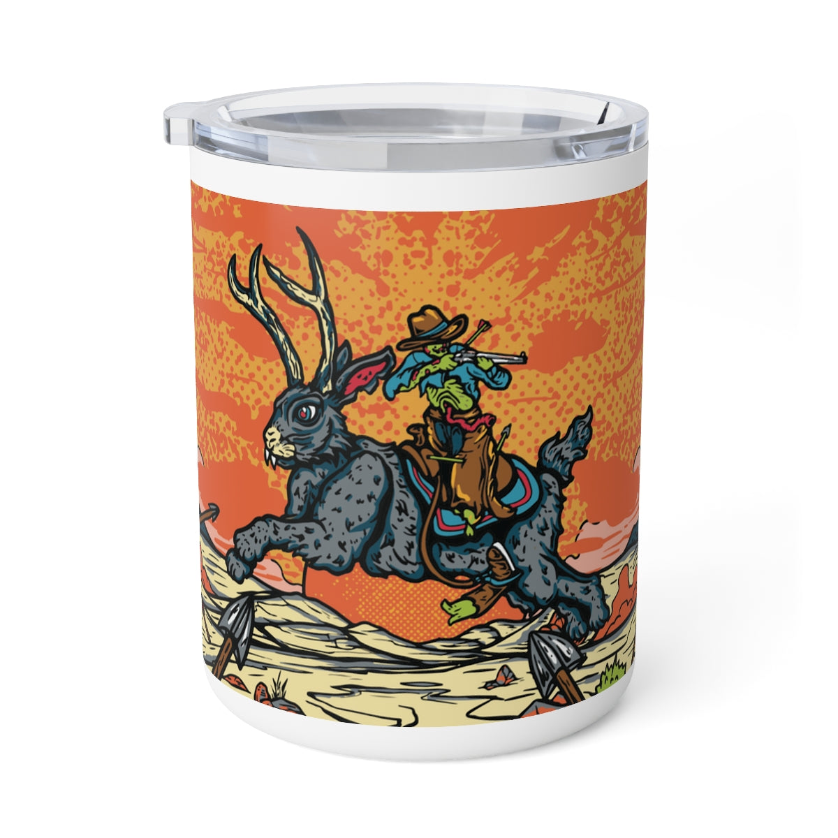 Jackalope Insulated Coffee Mug, 10oz