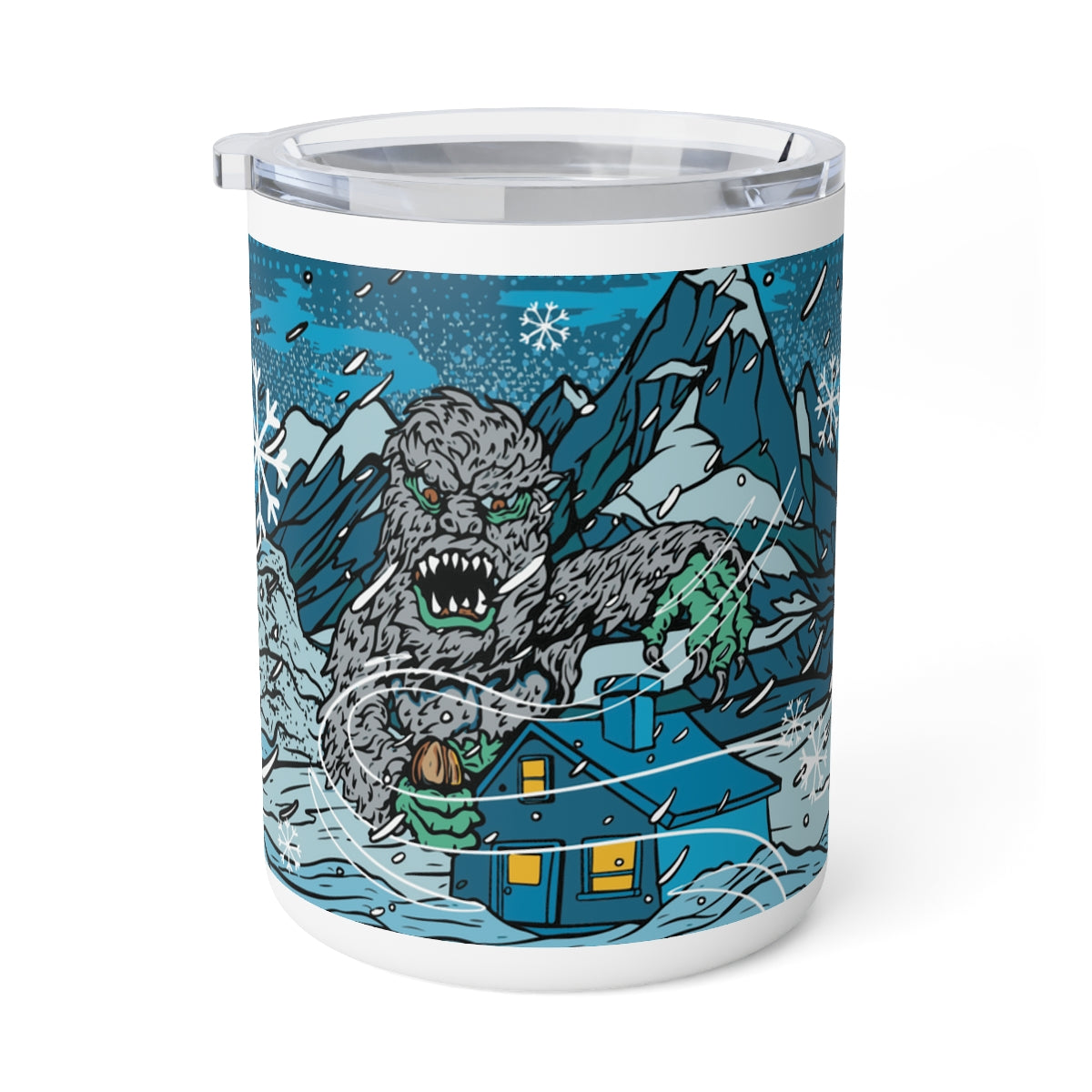 Abominable Snowman Insulated Coffee Mug, 10oz