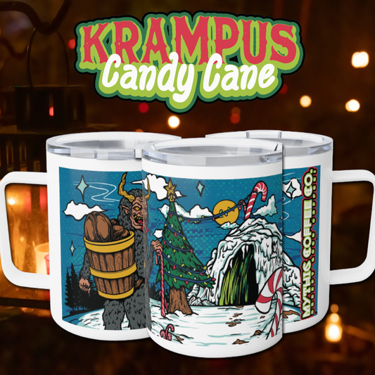 Krampus Insulated Coffee Mug, 10oz