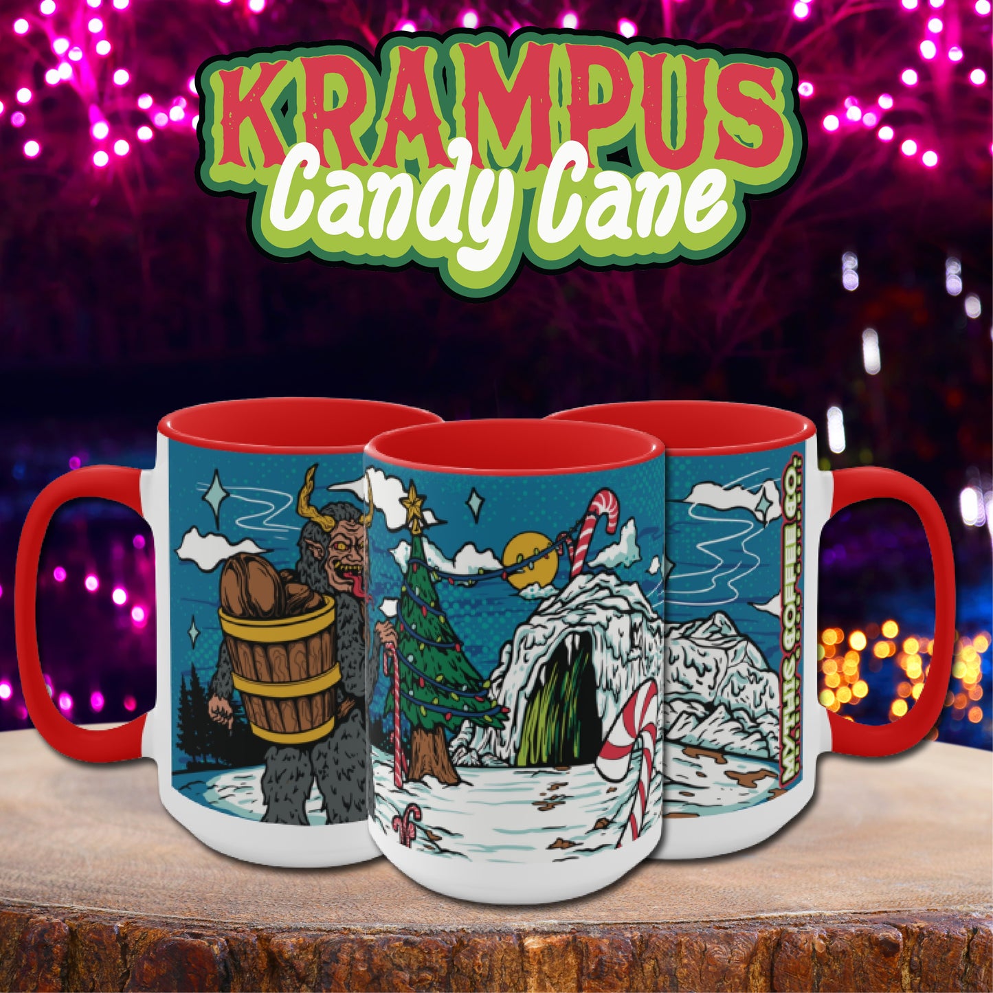 Krampus Coffee Mug 15oz