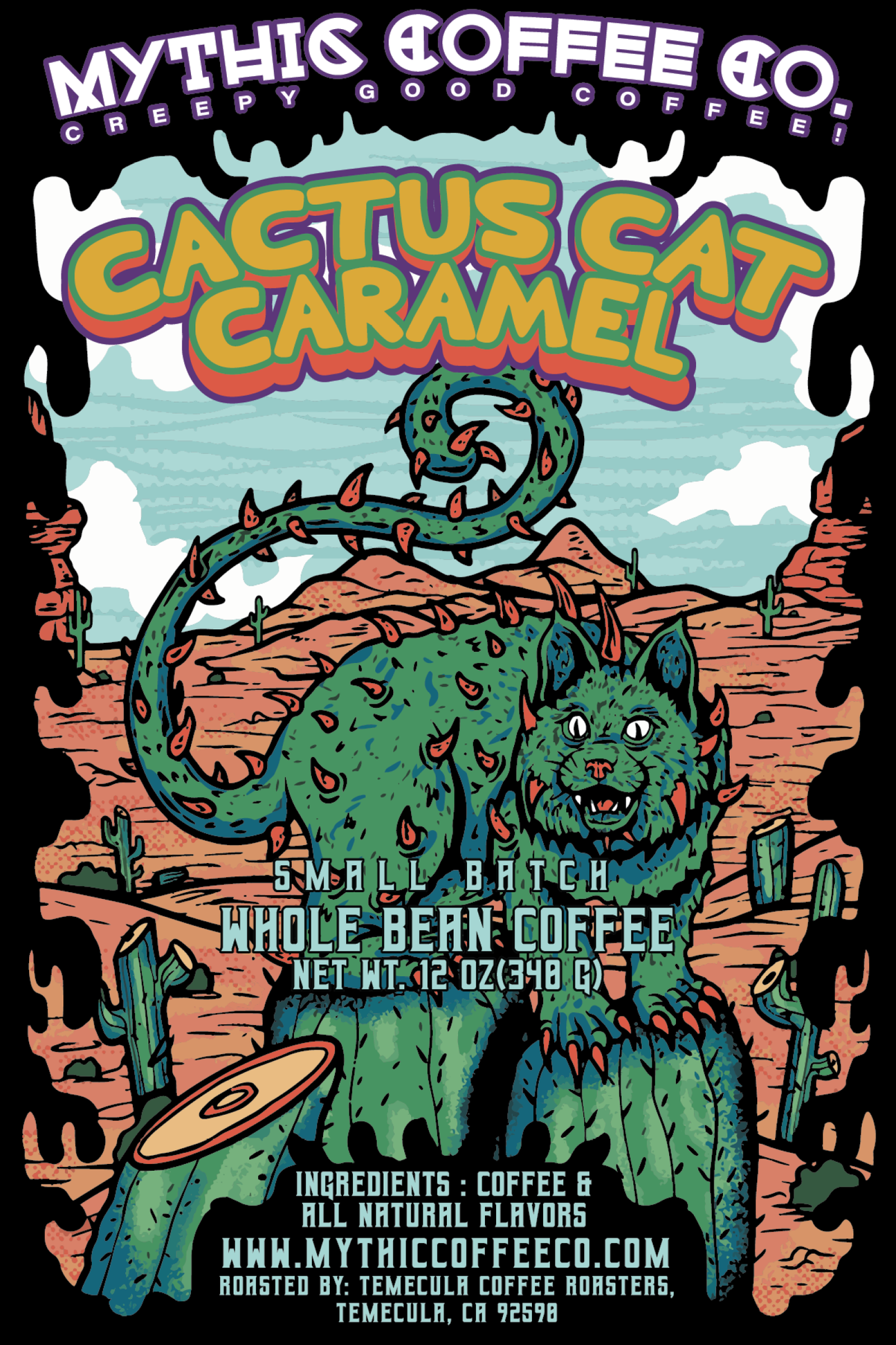 Cactus Cat Caramel