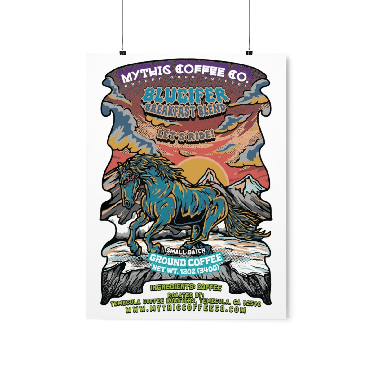 Mythic Premium Posters - Blucifer