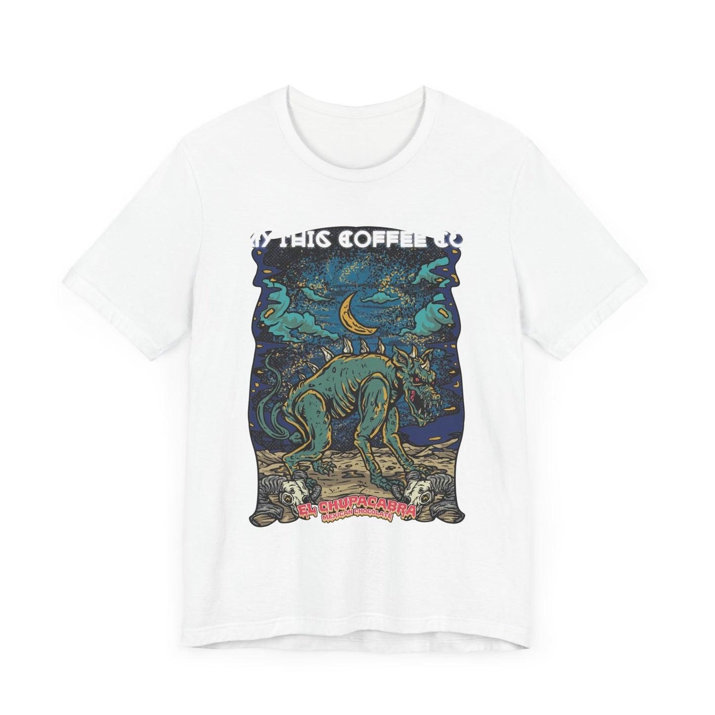 El Chupacabra Canvas Short Sleeve Tee