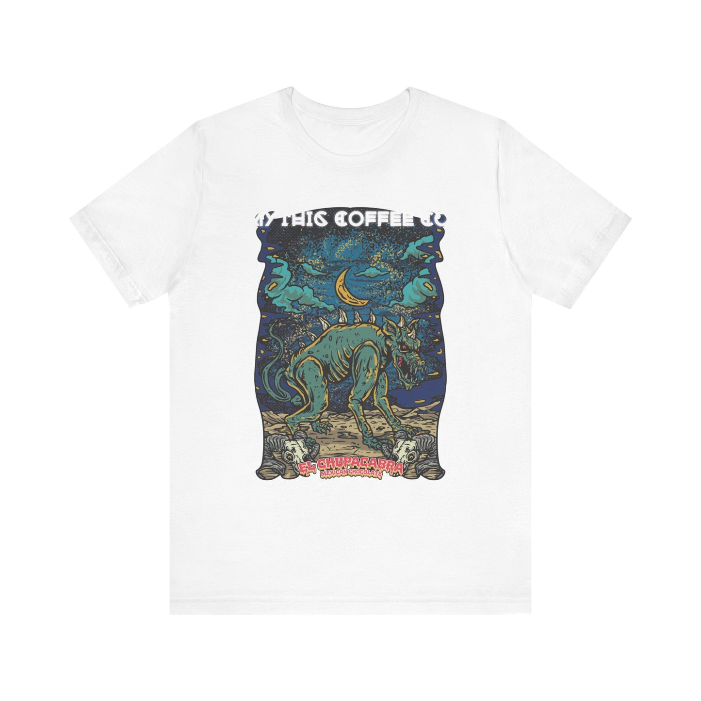 El Chupacabra Canvas Short Sleeve Tee