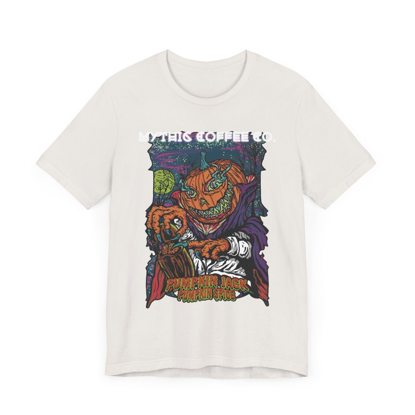 Pumpkin Jack Canvas Short Sleeve Tee