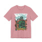 Cactus Cat Canvas Short Sleeve Tee