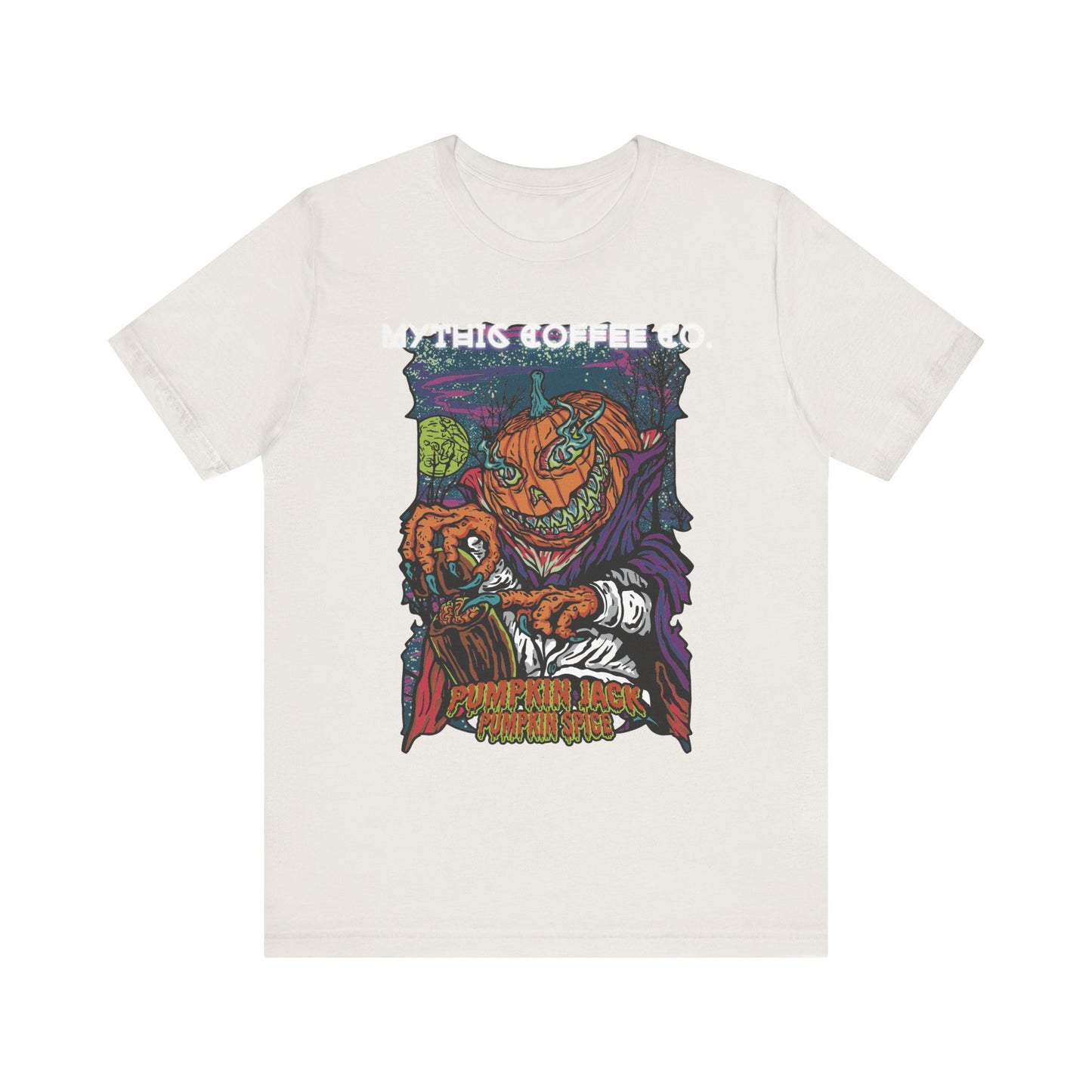 Pumpkin Jack Canvas Short Sleeve Tee