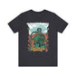 Cactus Cat Canvas Short Sleeve Tee