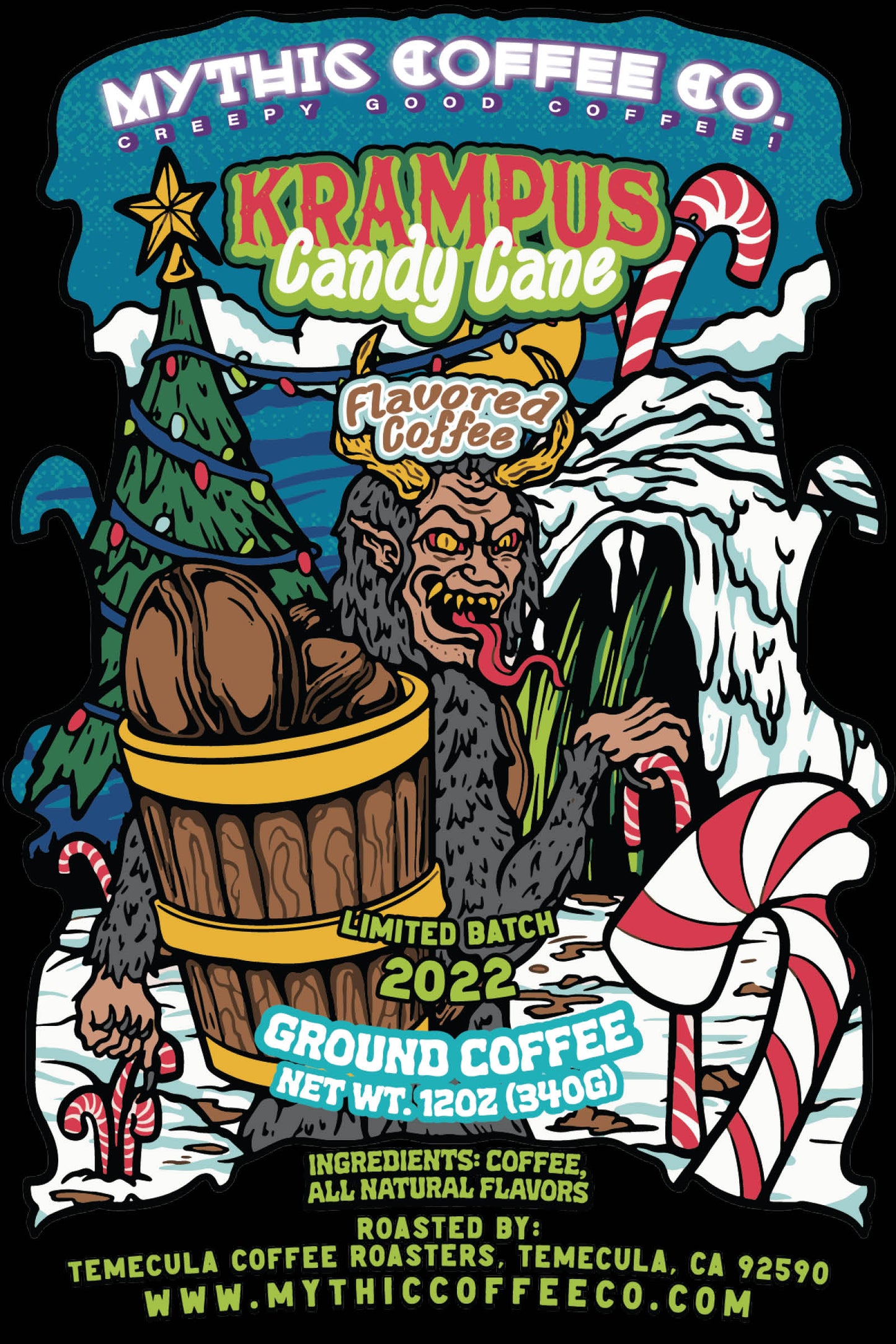 Krampus Candy Cane