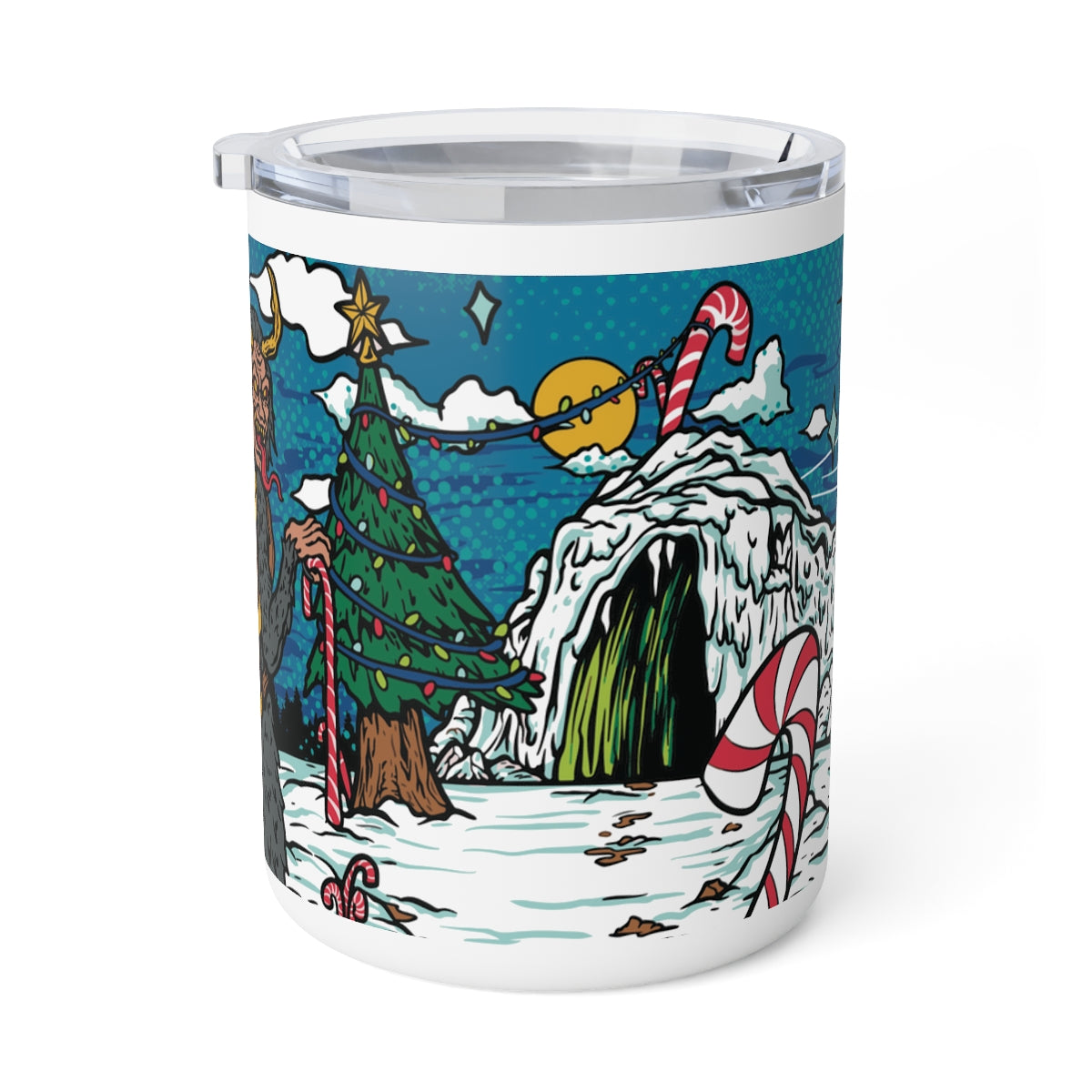 Krampus Insulated Coffee Mug, 10oz