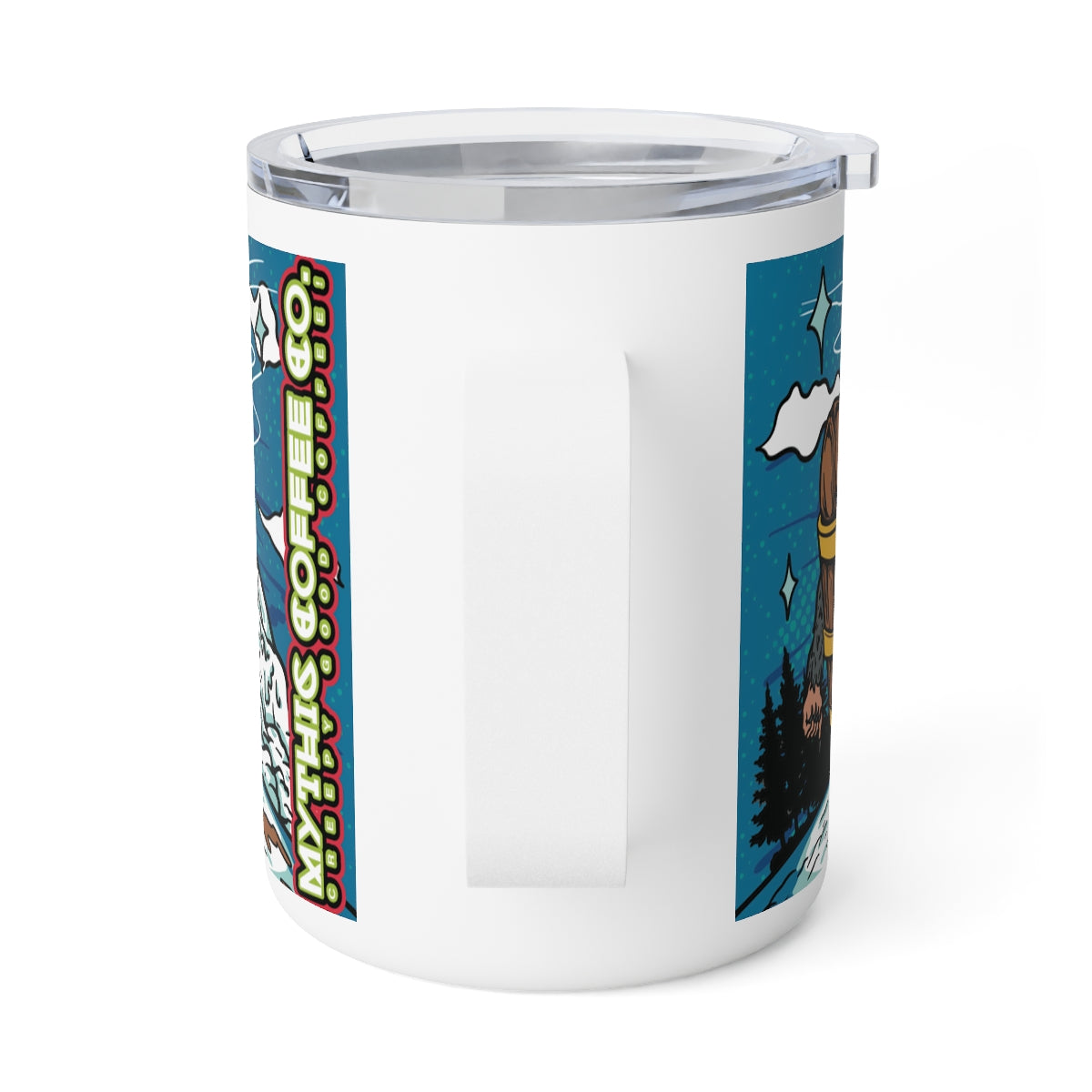 Krampus Insulated Coffee Mug, 10oz