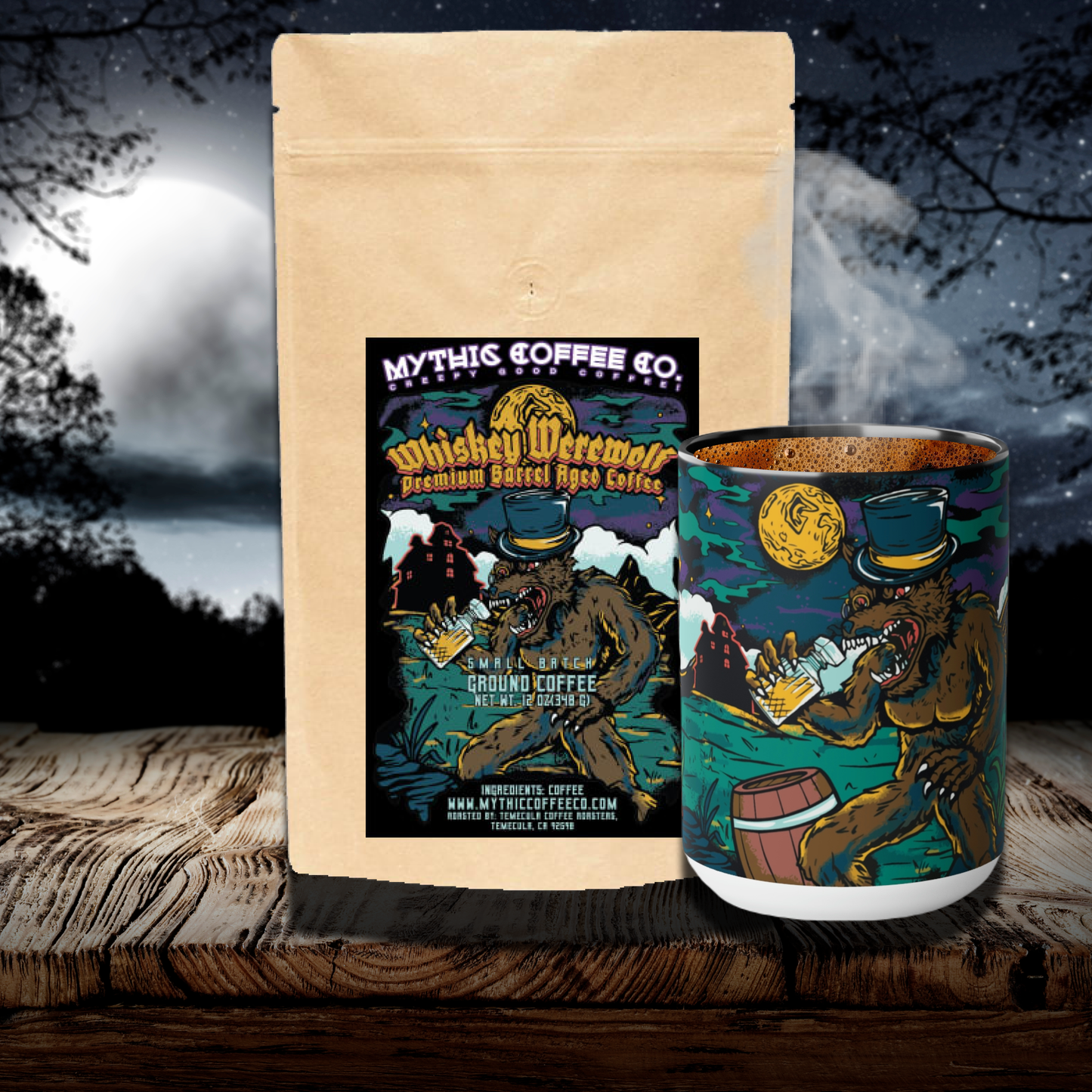 Whiskey Werewolf Mythic Mug