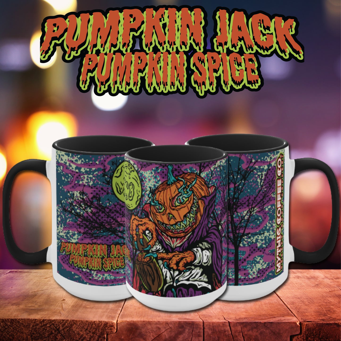 Pumpkin Jack Coffee Mug 15oz